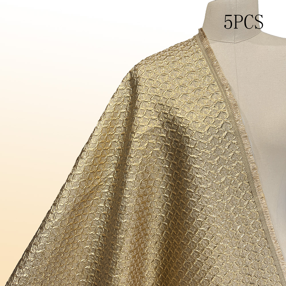 Sewing Garment - High Quality Jacquard Lace Fabric 5