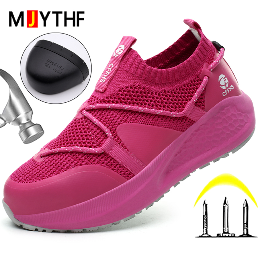 Sewing Garment - Latest Women Work Shoes Puncture-Proof Safety