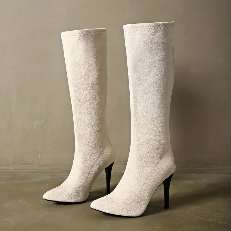 Women's Fashion Boots	Pointed  - Sewing Zipper incelemesi ve fiyatı