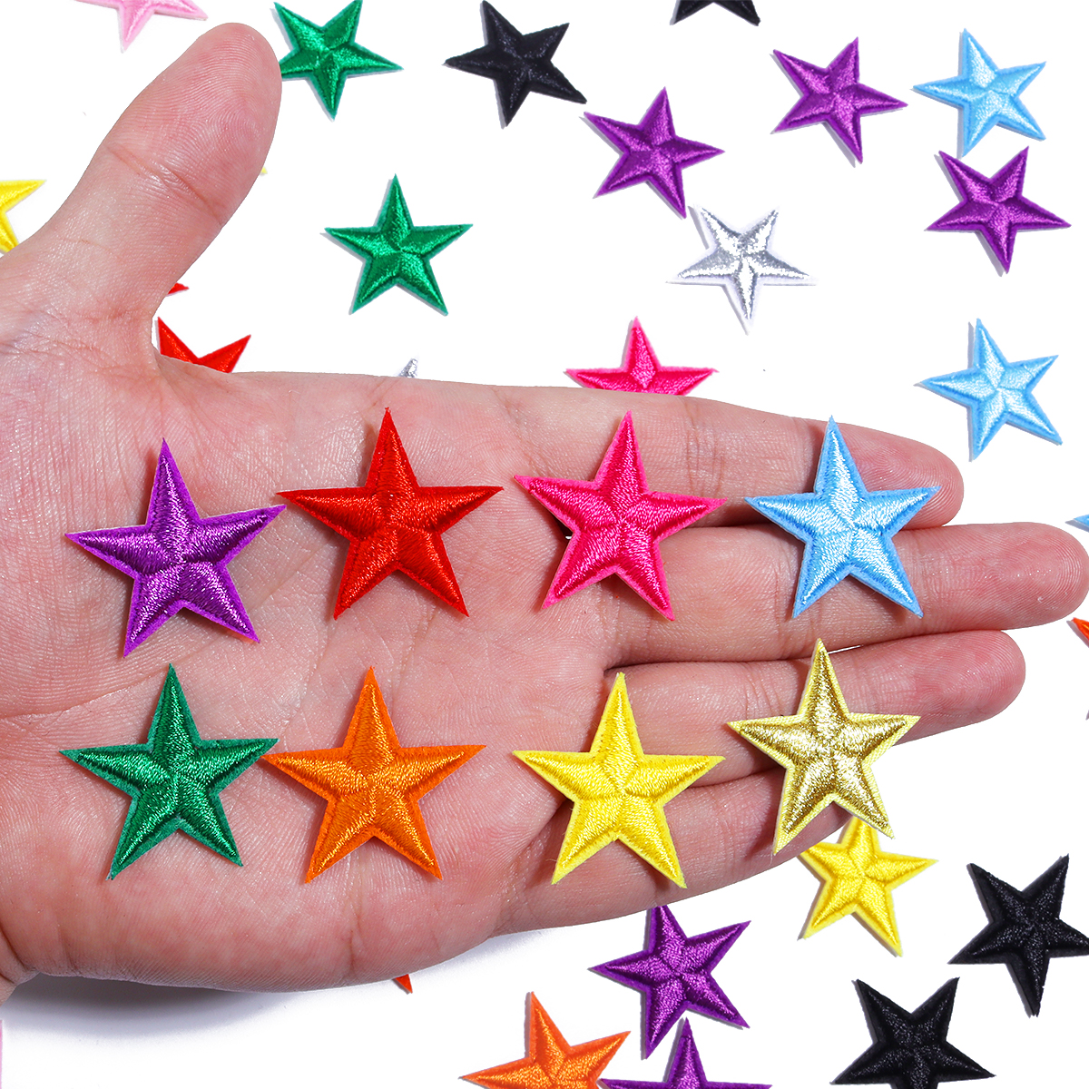 10pcs Small Mini Star Embroide - Iron On Patch incelemesi ve fiyatı