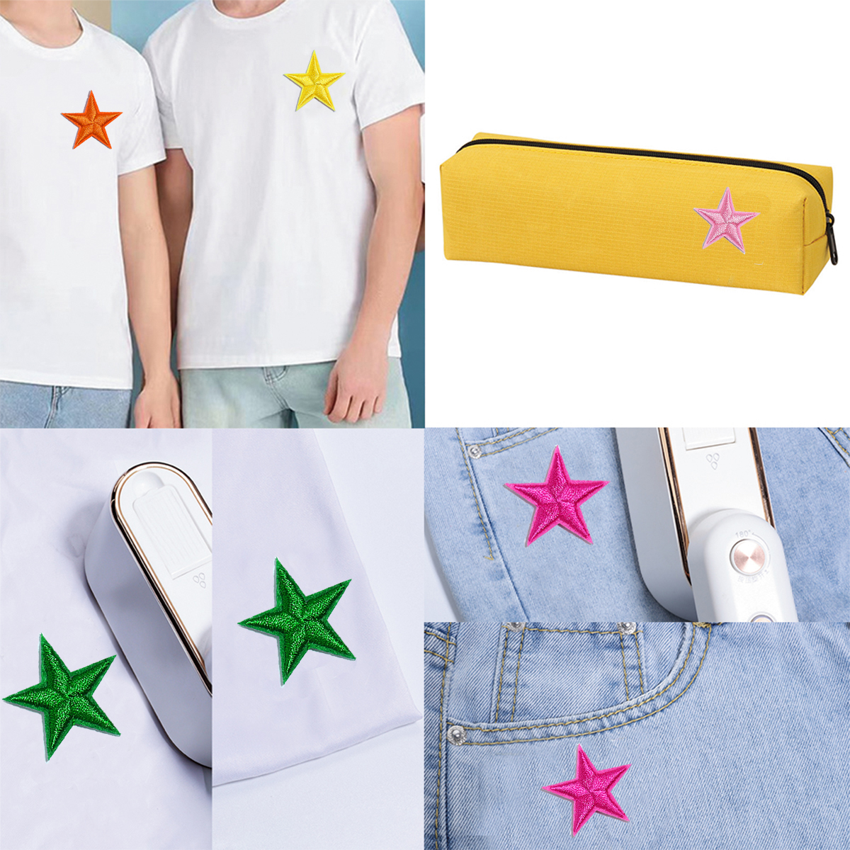 10pcs Small Mini Star Embroide - Iron On Patch incelemesi ve fiyatı