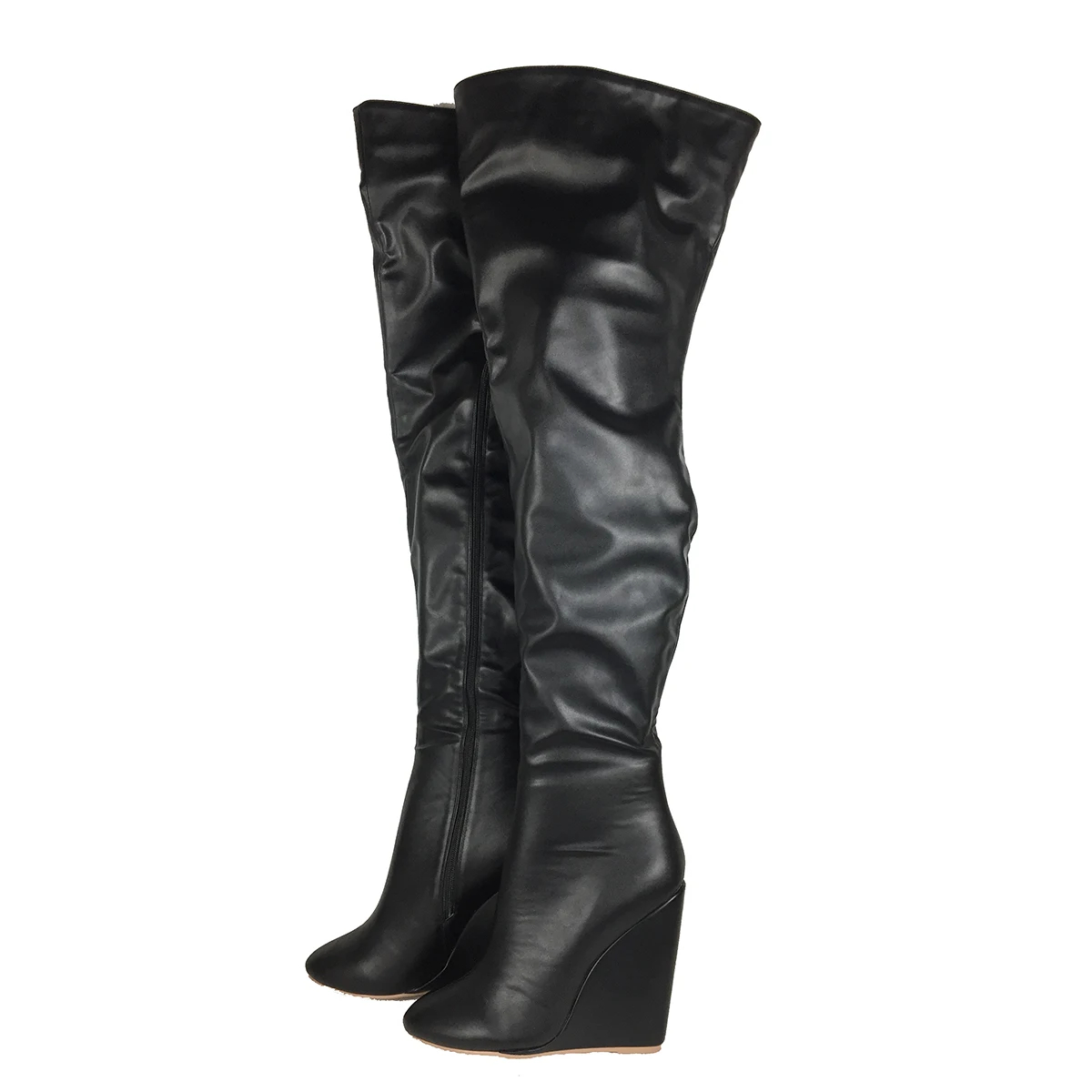 Women’s Black Over-the-Knee Bo - Sewing Zipper incelemesi ve fiyatı