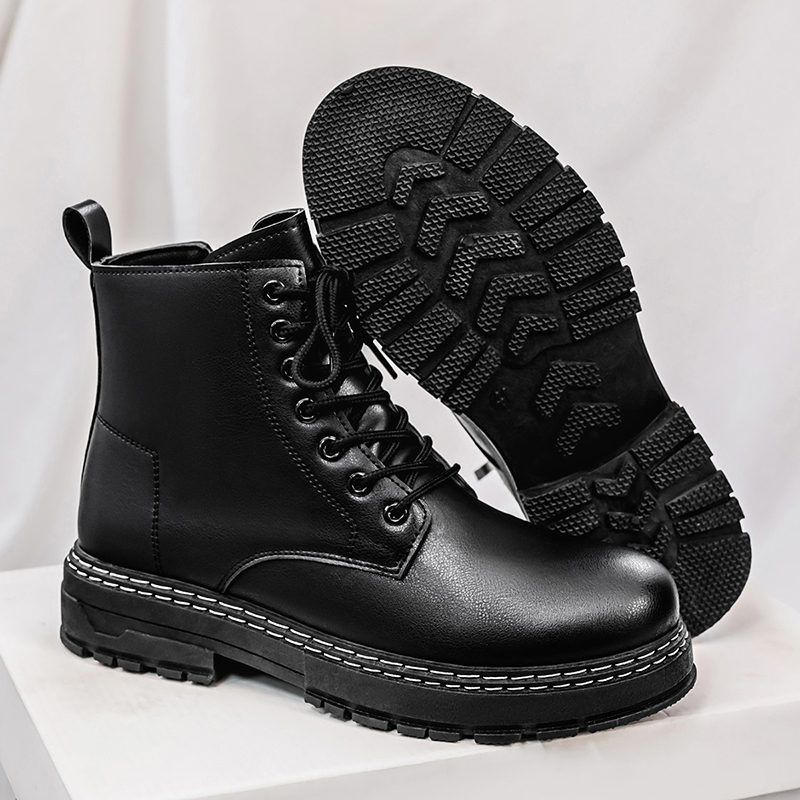 Men's 4-Season Black Patent Le - Sewing Garment incelemesi ve fiyatı