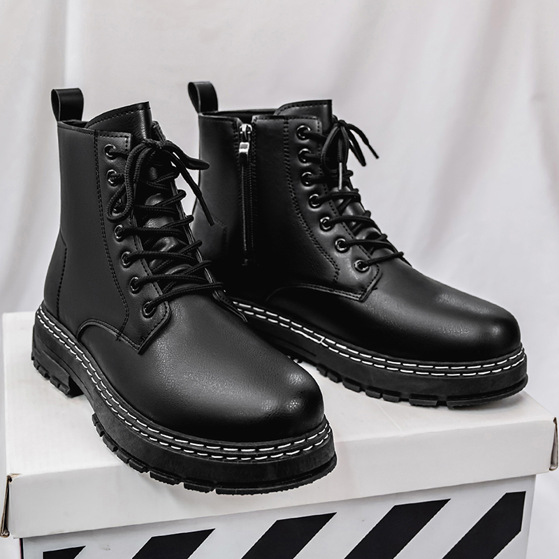 Men's 4-Season Black Patent Le - Sewing Garment incelemesi ve fiyatı