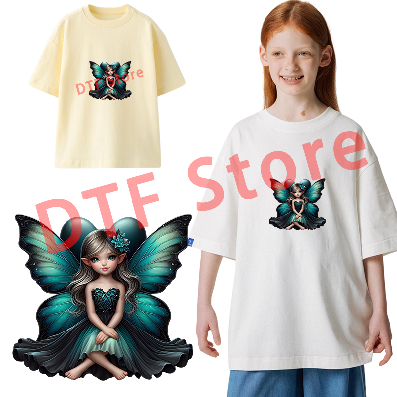 Cute Butterfly Elf Girl Iron O - Iron On Patch incelemesi ve fiyatı