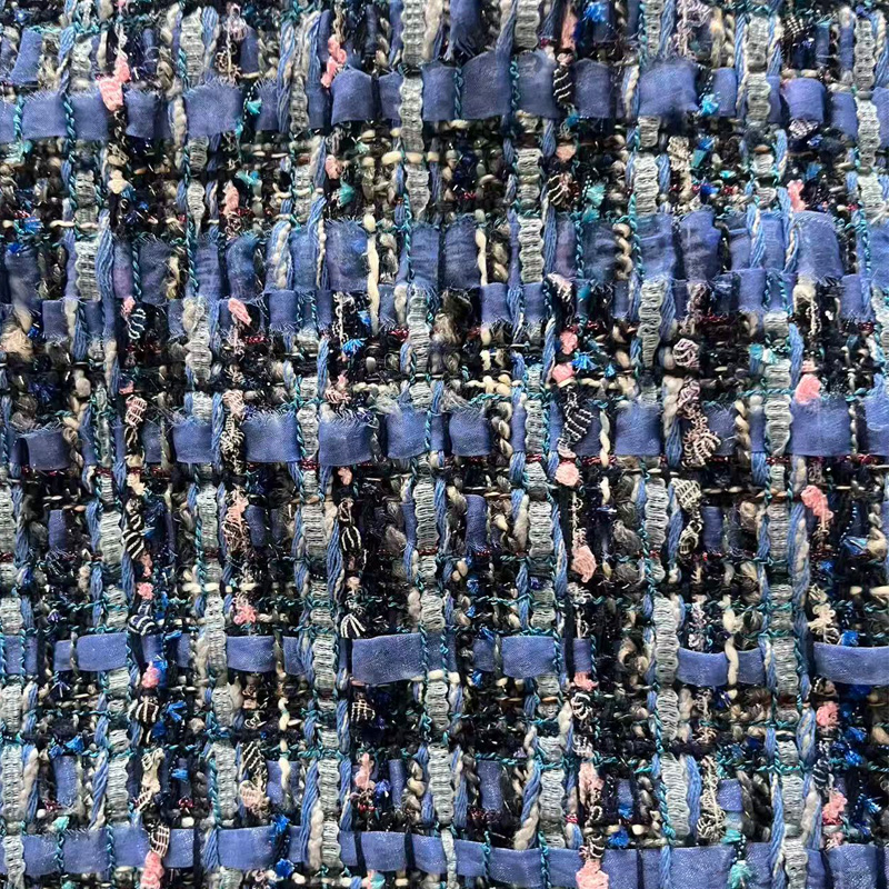 Blue Yarn-dyed Heavy Industry  - Sewing Tweed incelemesi ve fiyatı