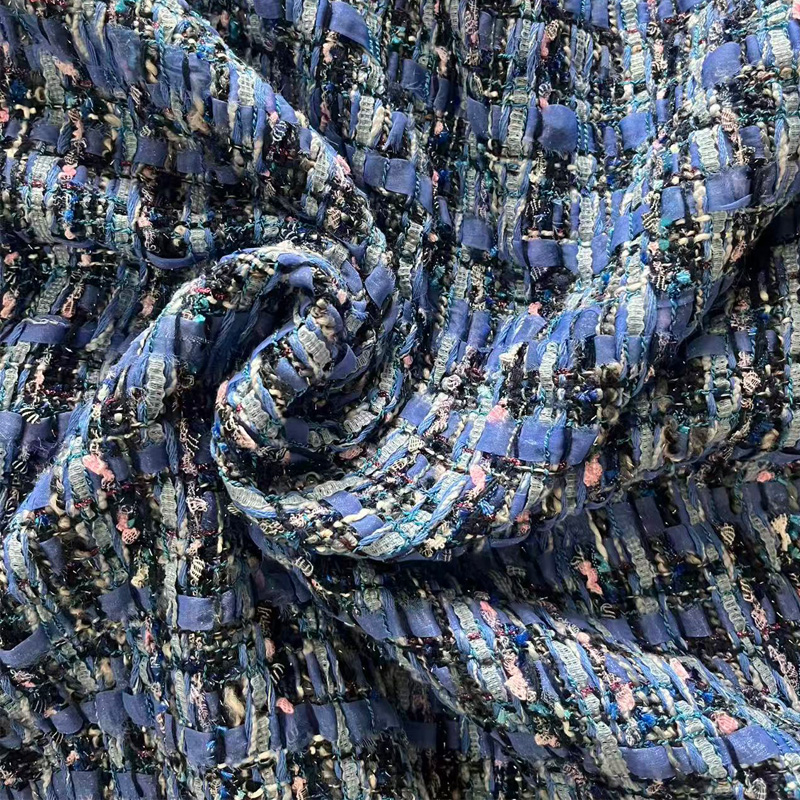 Blue Yarn-dyed Heavy Industry  - Sewing Tweed incelemesi ve fiyatı
