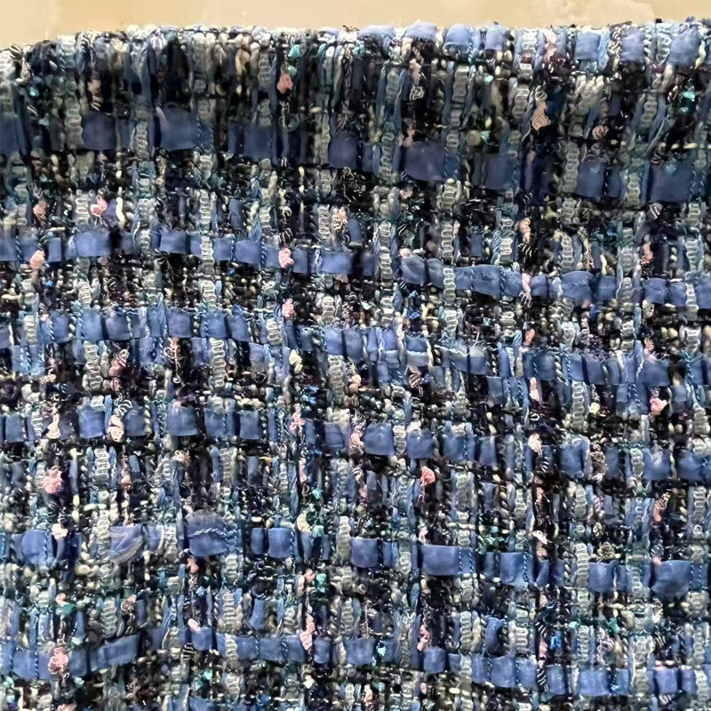 Blue Yarn-dyed Heavy Industry  - Sewing Tweed incelemesi ve fiyatı