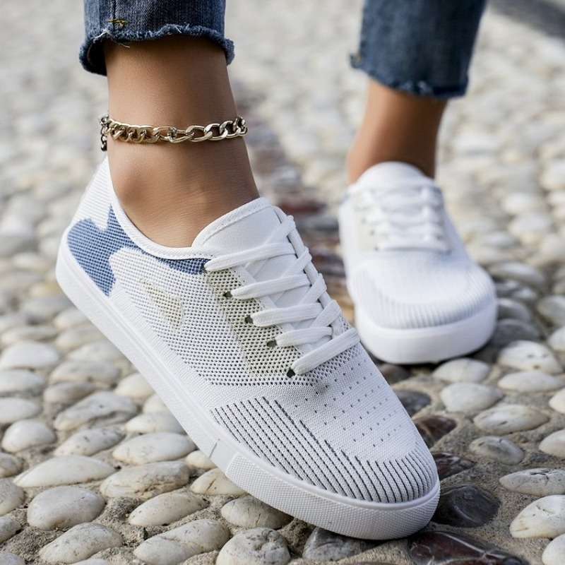 Women Casual Sneakers Woven Lo - Sewing Garment incelemesi ve fiyatı