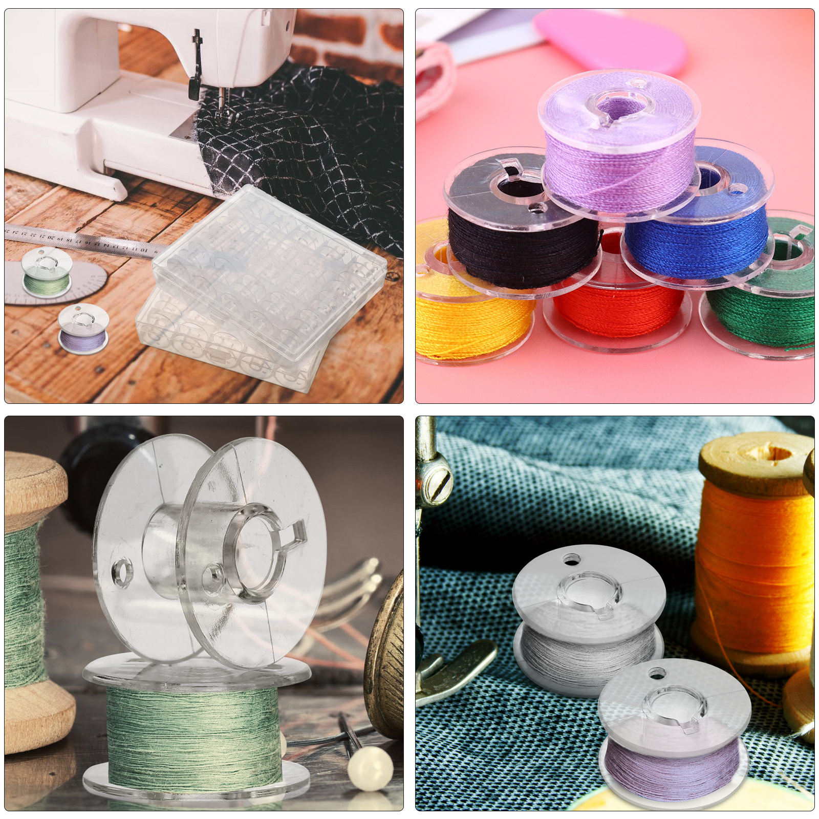 1Set Portable Thread Bobbins T - Thread Bobbins Empty incelemesi ve fiyatı