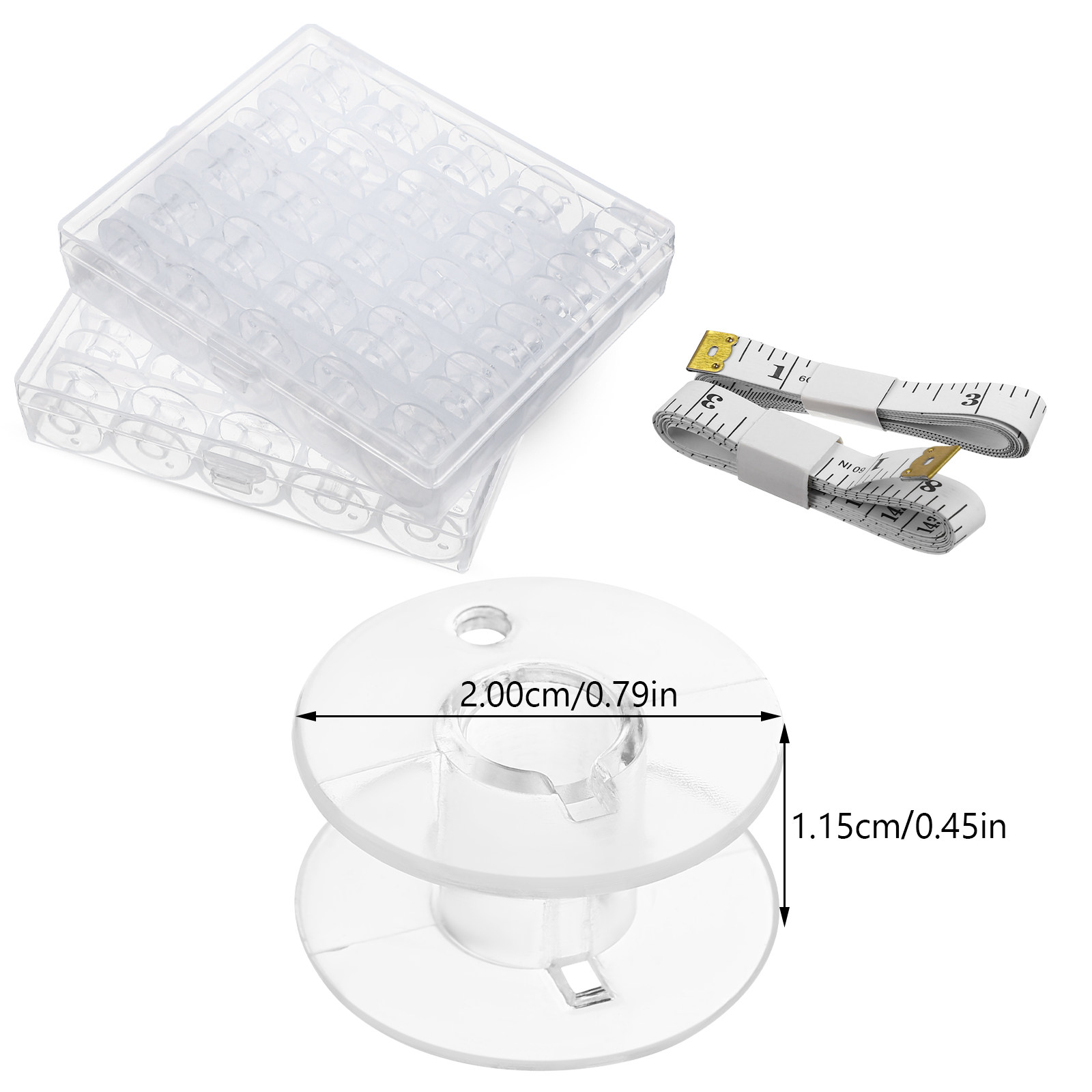 1Set Portable Thread Bobbins T - Thread Bobbins Empty incelemesi ve fiyatı
