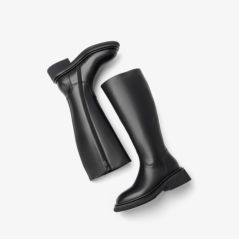 BEAUTODAY Long Boots Women Cal - Sewing Zipper incelemesi ve fiyatı