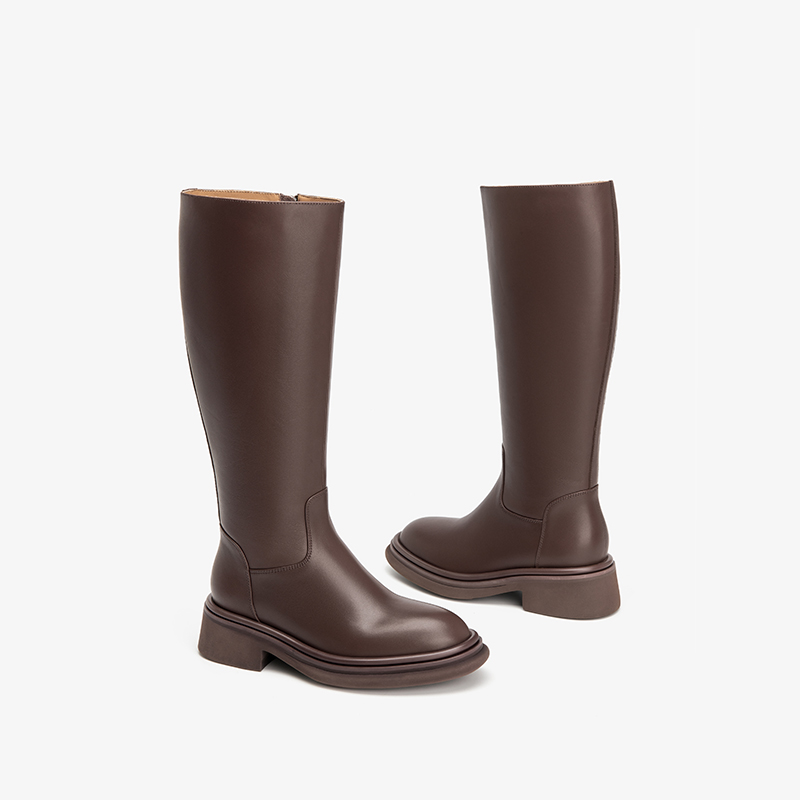 BEAUTODAY Long Boots Women Cal - Sewing Zipper incelemesi ve fiyatı