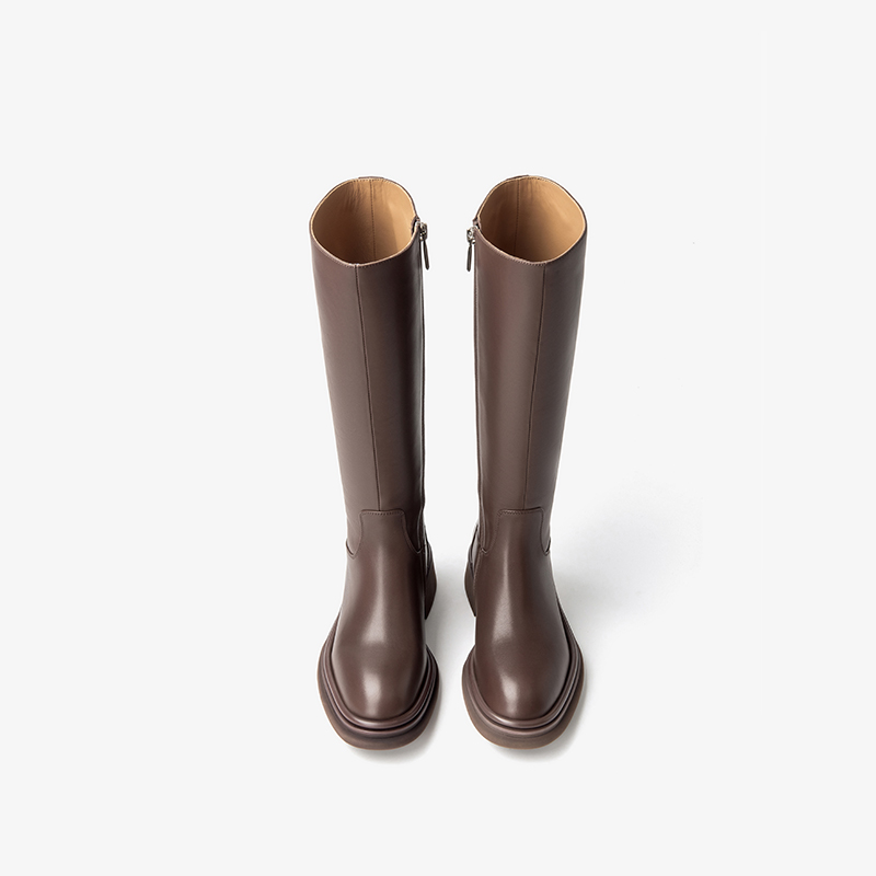 BEAUTODAY Long Boots Women Cal - Sewing Zipper incelemesi ve fiyatı