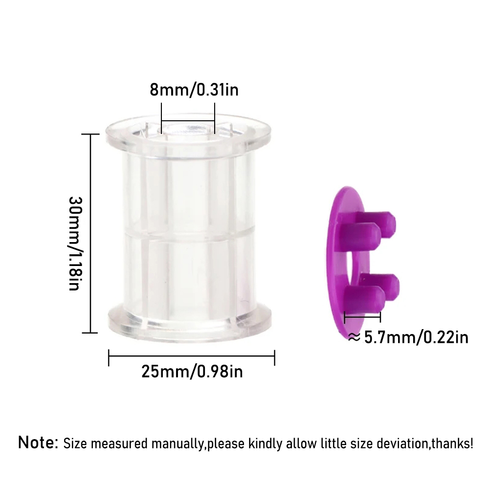 4PCS/9PCS Empty Standard Bobbi - Thread Bobbins Empty incelemesi ve fiyatı