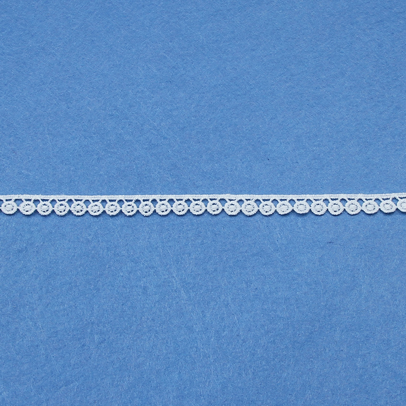 50Yds White Lace Ribbon Fabric - Sewing Eyelet Fabric incelemesi ve fiyatı
