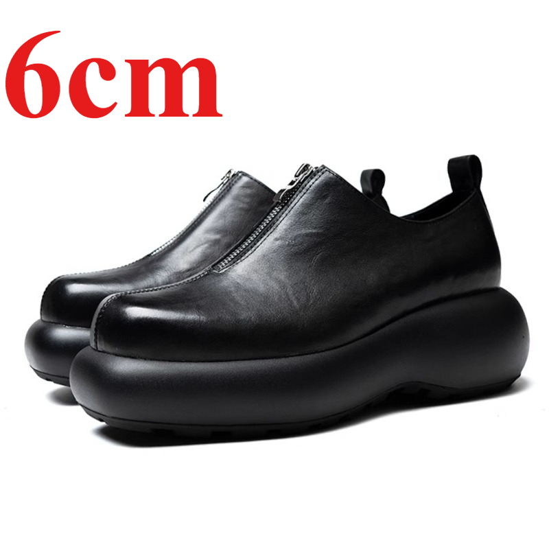 Derby Shoes for Men's Height I - Sewing Front Zipper incelemesi ve fiyatı