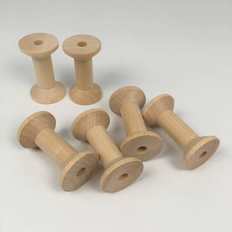 5pcs/lot 60x35mm Natural Empty - Thread Bobbins Empty incelemesi ve fiyatı
