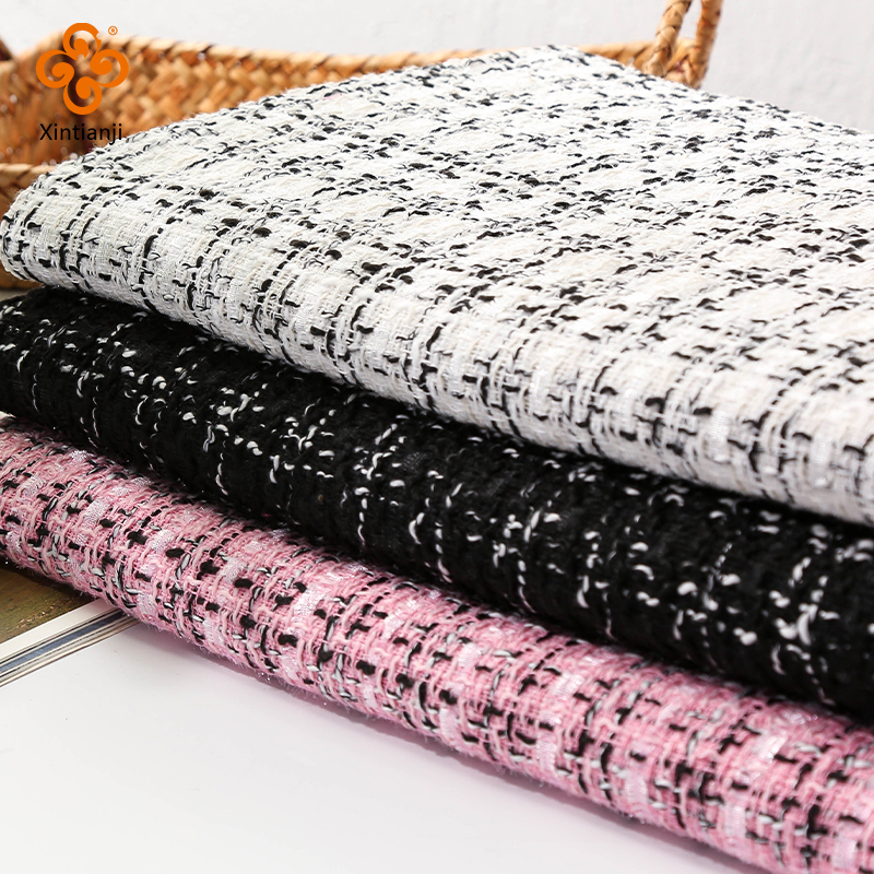 Woven Tweed Fabric Luxurious A - Sewing Tweed incelemesi ve fiyatı