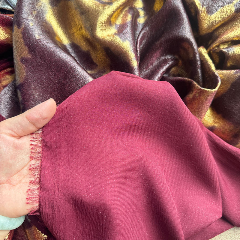 1yard Irregular Gold-Stamped V - Sewing Fabric incelemesi ve fiyatı