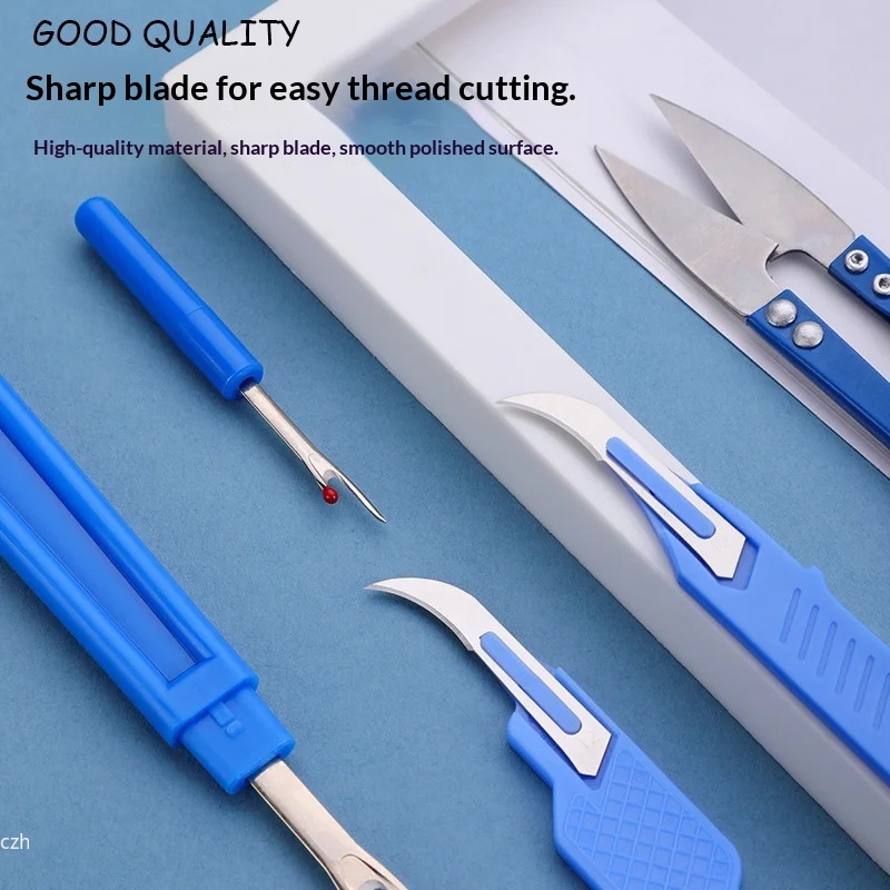 5Pcs Blue Sewing Ripper Kit wi - Sewing Kit incelemesi ve fiyatı