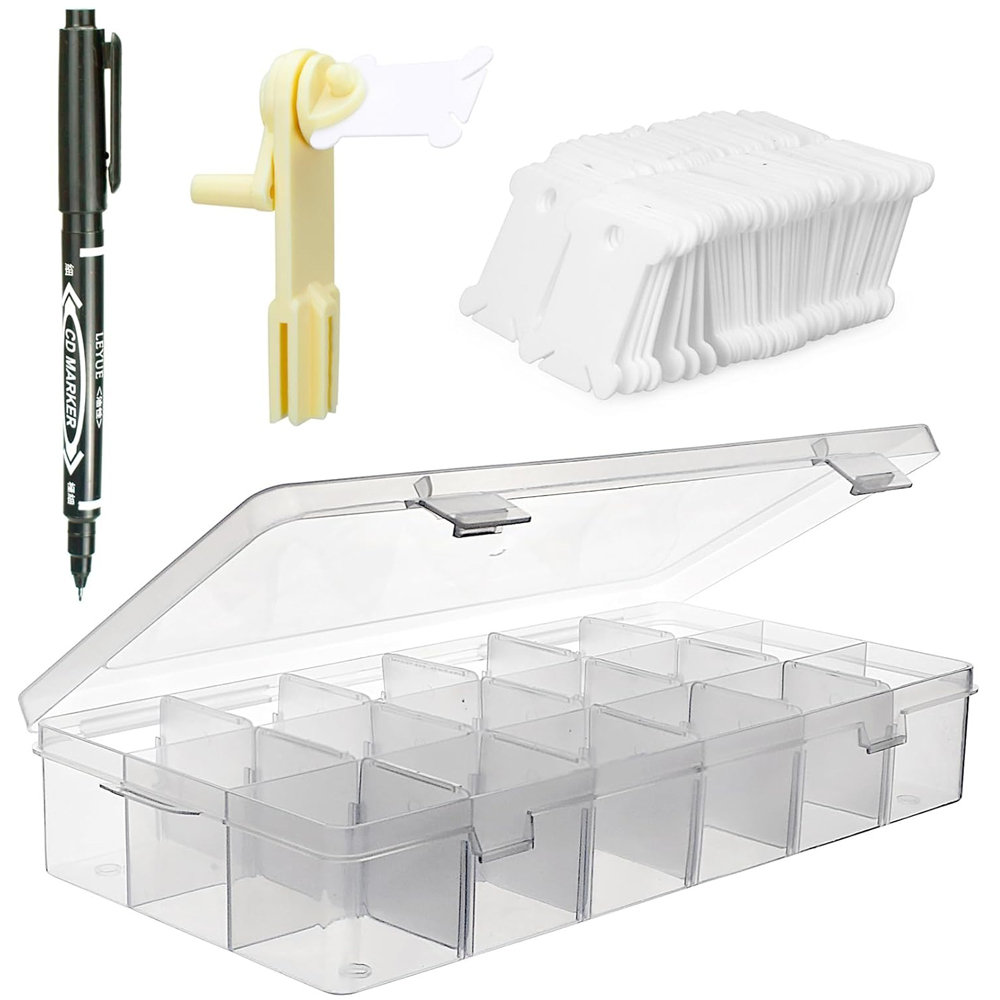 Embroidery Floss Organizer 18  - Bobbin Organizer Box incelemesi ve fiyatı