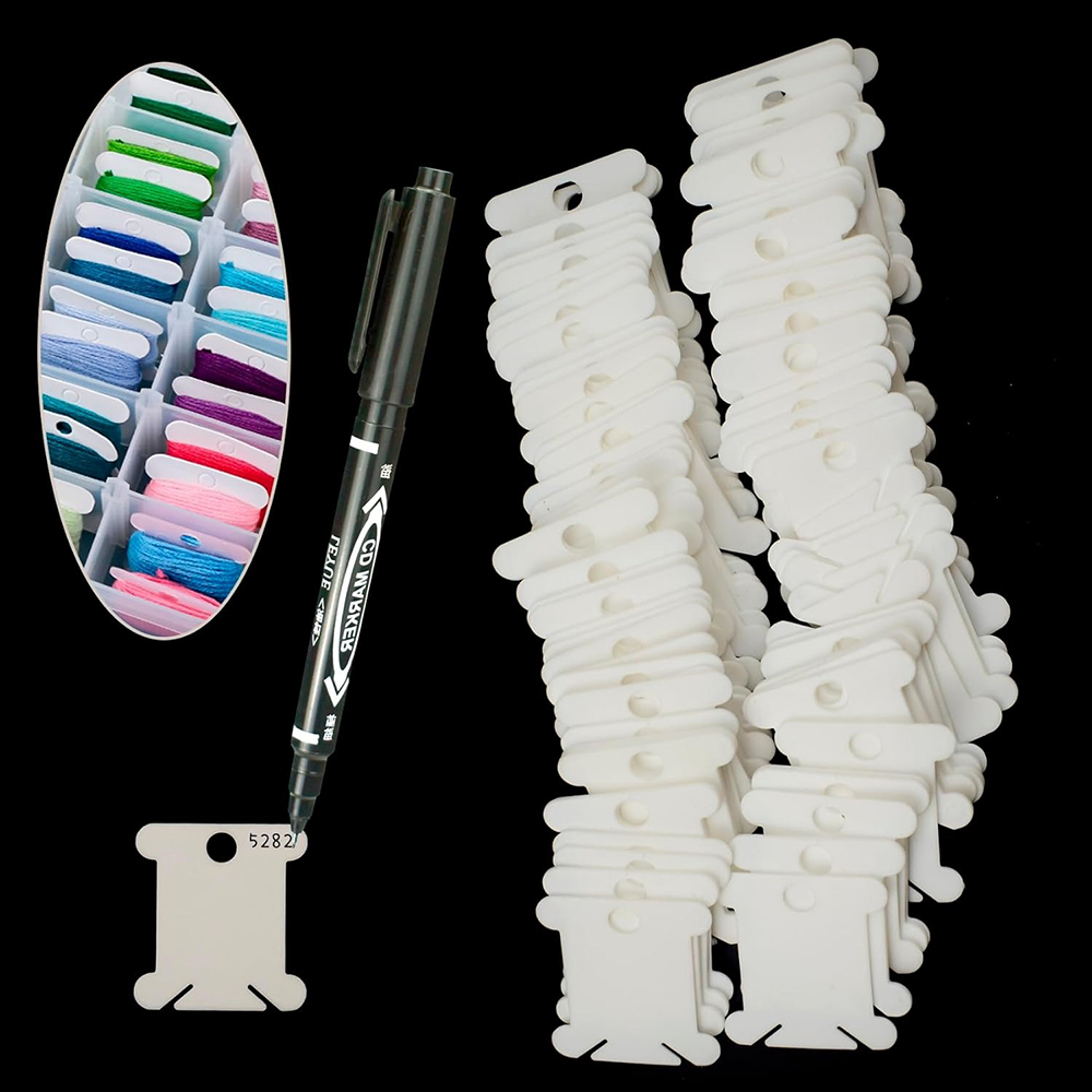 Embroidery Floss Organizer 18  - Bobbin Organizer Box incelemesi ve fiyatı