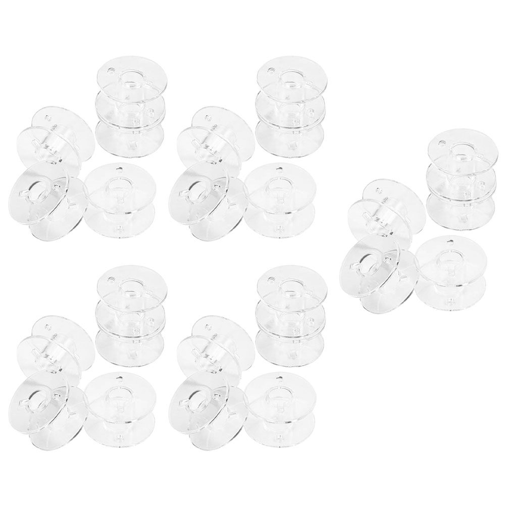 1Set Wear-Resistant Transparen - Thread Bobbins Empty incelemesi ve fiyatı