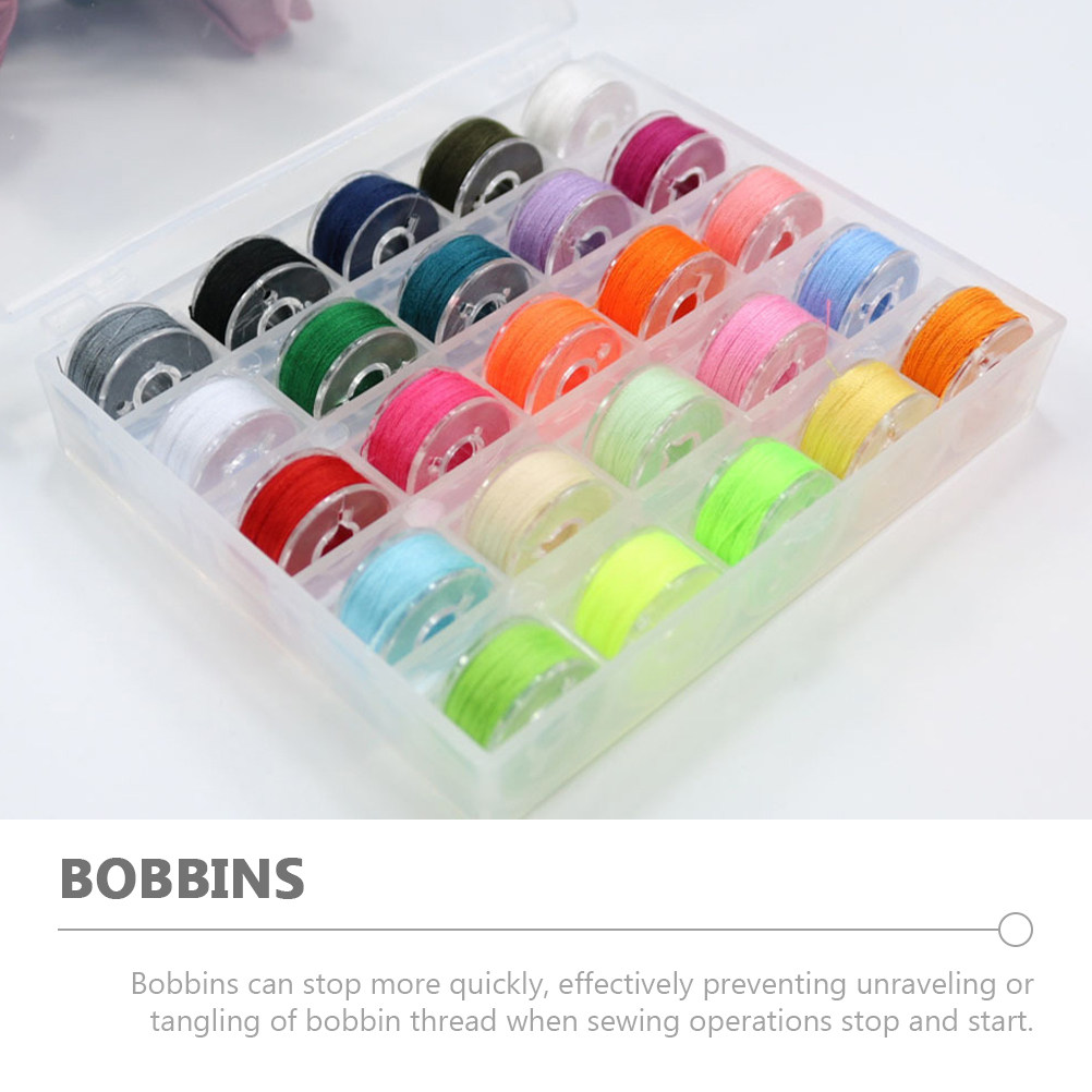 1Set Wear-Resistant Transparen - Thread Bobbins Empty incelemesi ve fiyatı