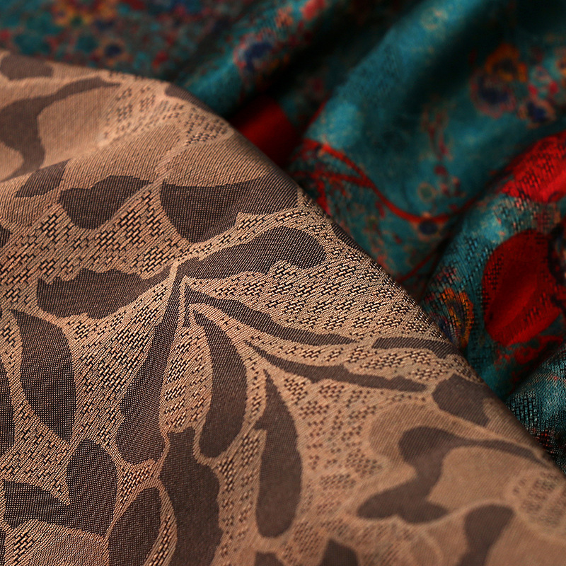 1m Floral Printed Fabric Imita - Sewing Fabric incelemesi ve fiyatı