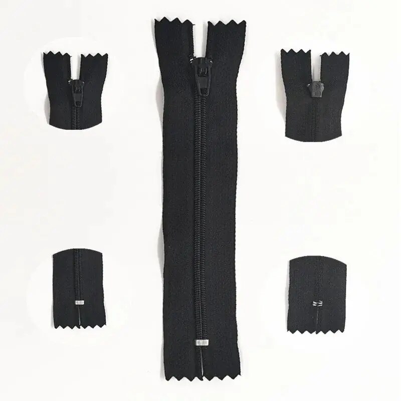 10pcs #3 Nylon Closed-End Shor - Sewing Front Zipper incelemesi ve fiyatı
