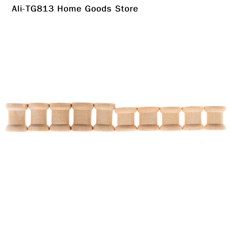 [TG813]100PCS Wooden Empty Thr - Thread Bobbins Empty incelemesi ve fiyatı