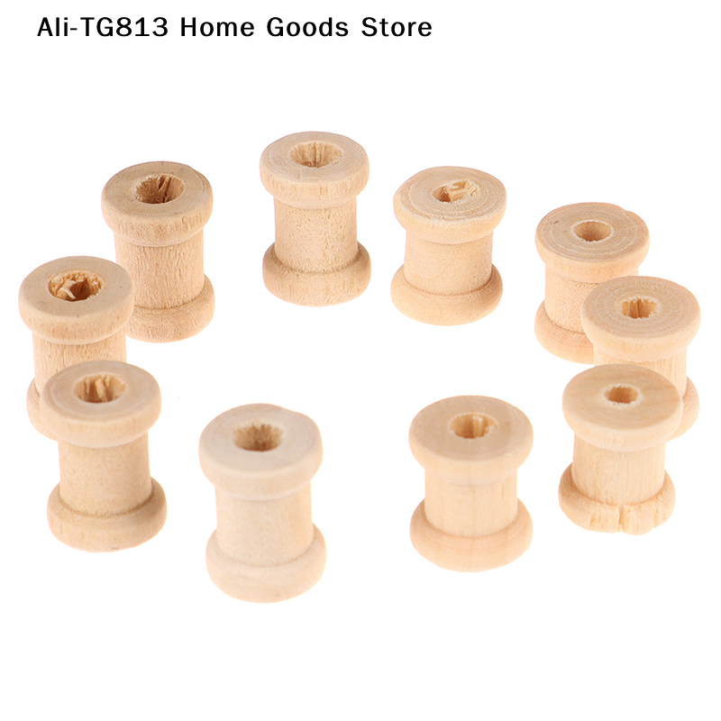[TG813]100PCS Wooden Empty Thr - Thread Bobbins Empty incelemesi ve fiyatı