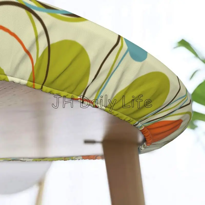 1950s Retro Yellow Abstract Mi - Century Textile & Sewing Supply Hours incelemesi ve fiyatı