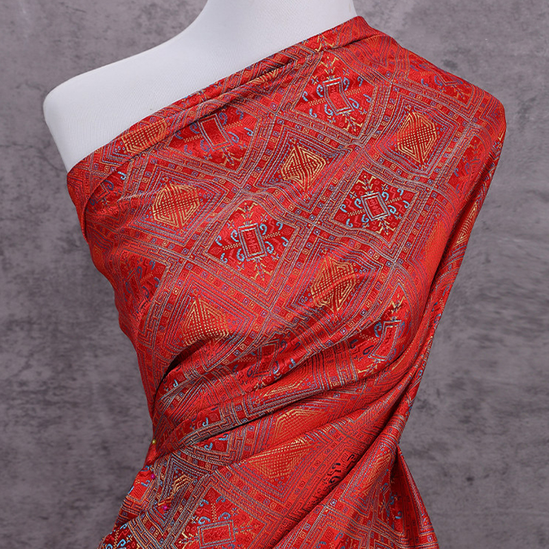 Chinese Style Jacquard Brocade - Sewing Fabric incelemesi ve fiyatı