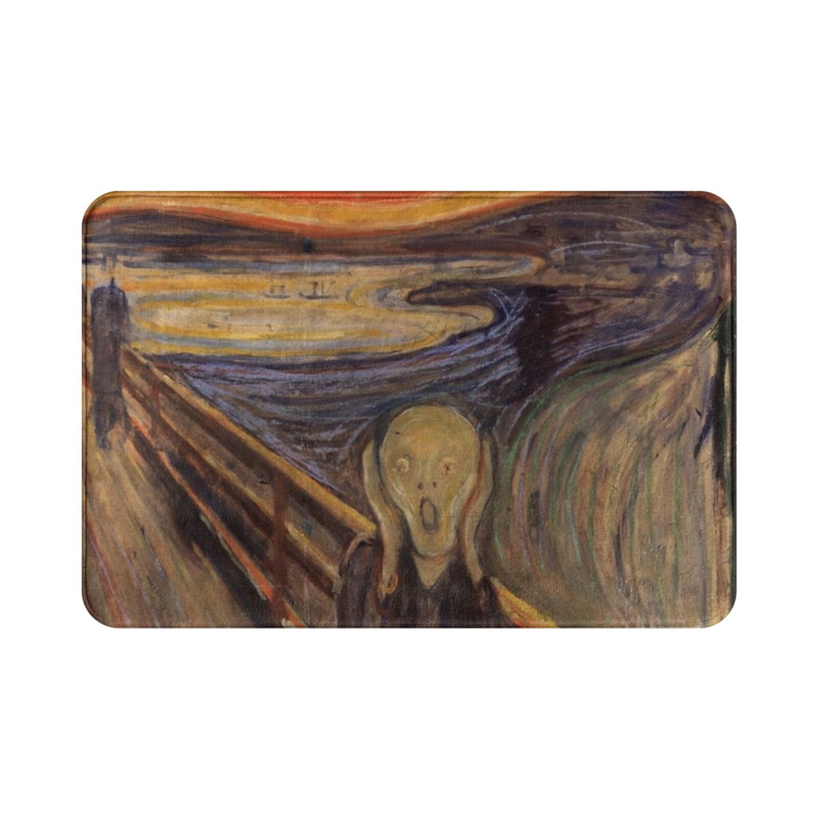 Munch's Scream Carpet Mat Rug  - Century Textile & Sewing Supply Hours incelemesi ve fiyatı