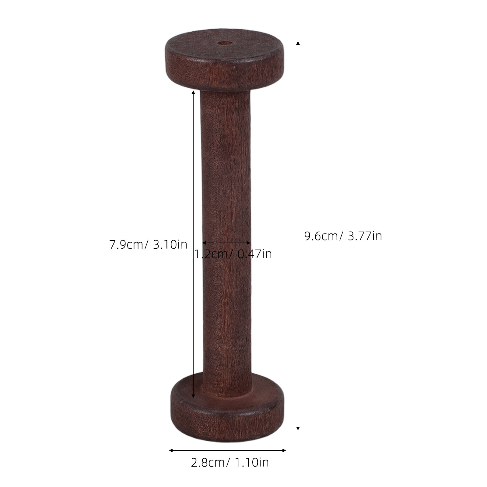 5Pcs Handpolished Wooden Spool - Thread Bobbins Empty incelemesi ve fiyatı