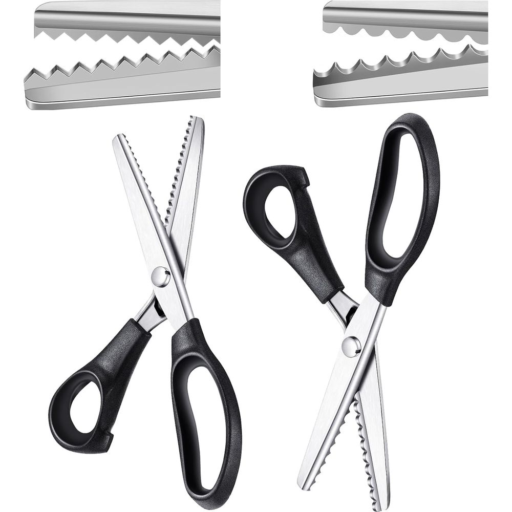Pinking Shears with Scalloped  - Pinking Shear Blade incelemesi ve fiyatı