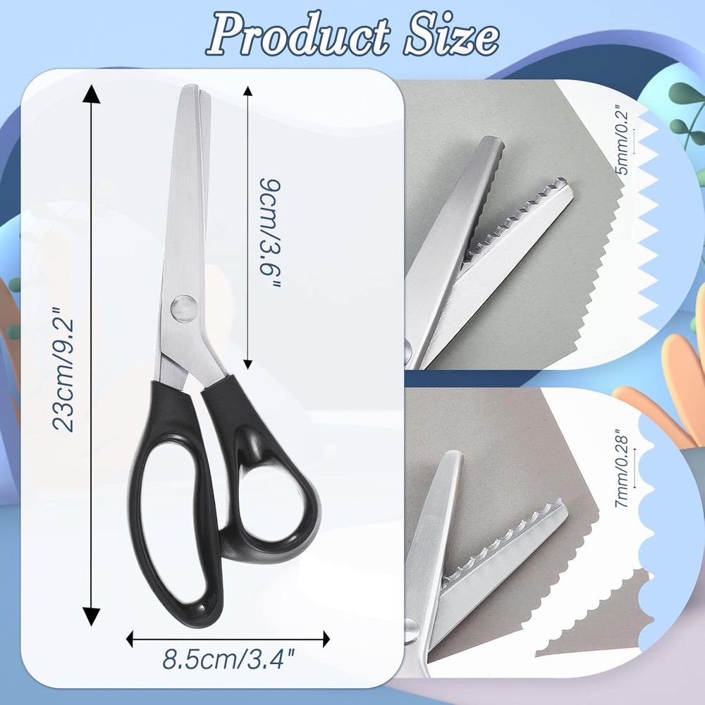 Pinking Shears with Scalloped  - Pinking Shear Blade incelemesi ve fiyatı