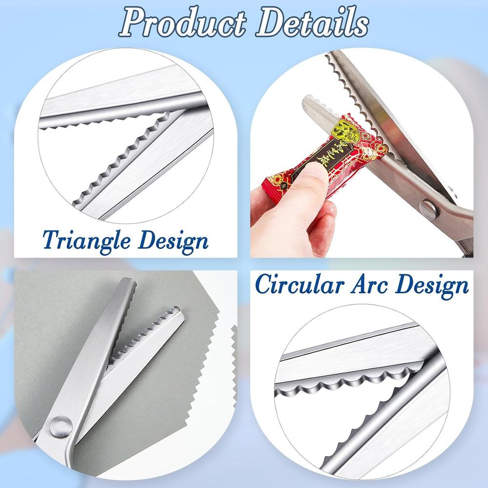 Pinking Shears with Scalloped  - Pinking Shear Blade incelemesi ve fiyatı