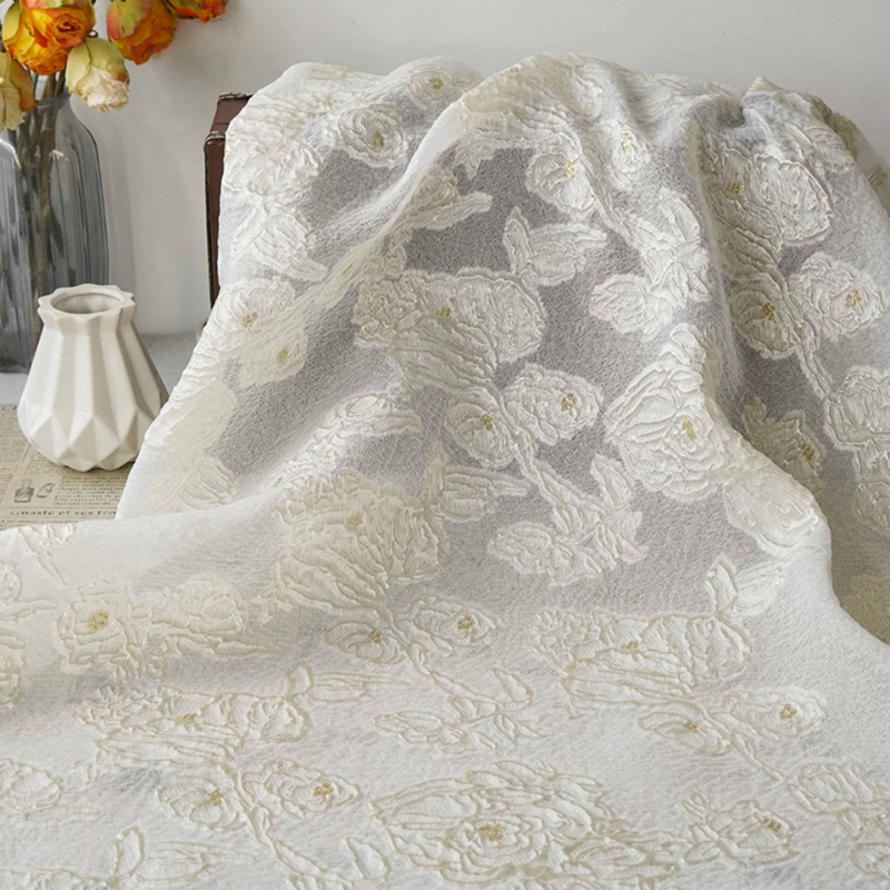 L100cm X W138cm Apricot Jacqua - Sewing Thread In Textile incelemesi ve fiyatı