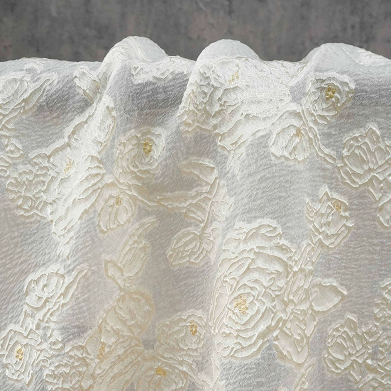 L100cm X W138cm Apricot Jacqua - Sewing Thread In Textile incelemesi ve fiyatı
