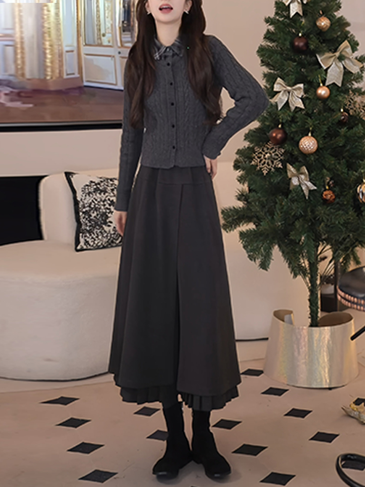 Winter Fashion Women's Knitted - Fabric Weight Set incelemesi ve fiyatı