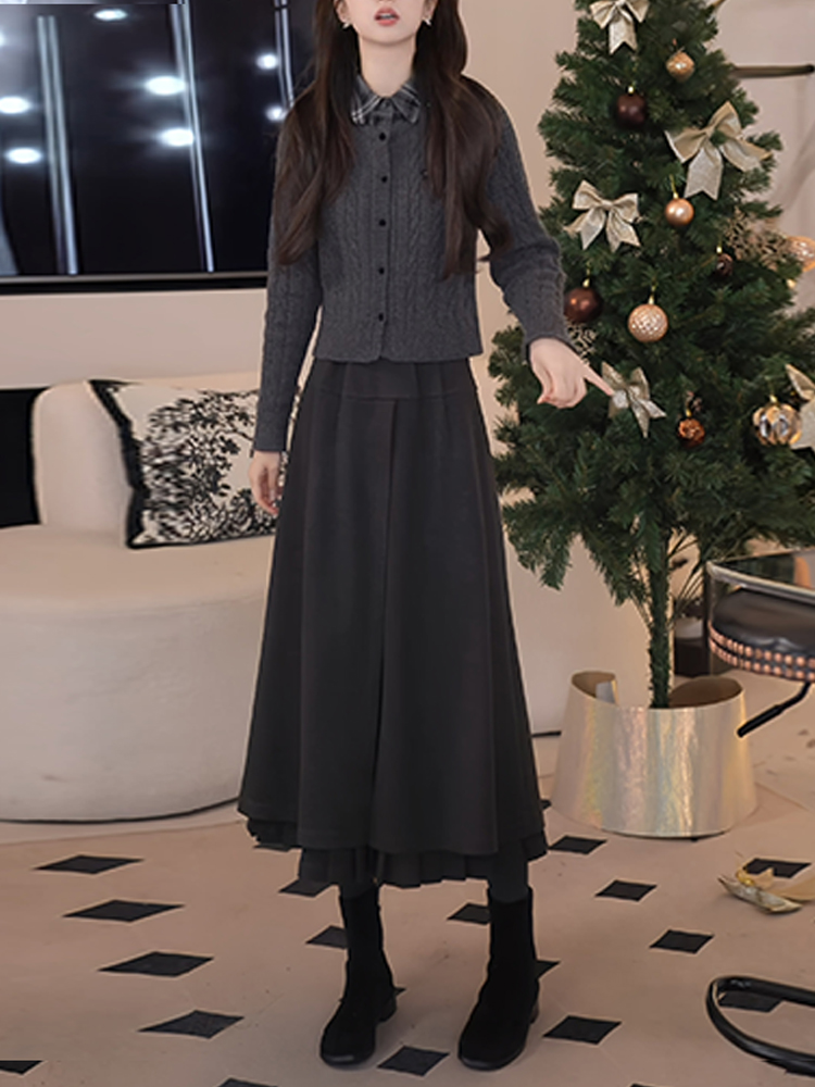 Winter Fashion Women's Knitted - Fabric Weight Set incelemesi ve fiyatı