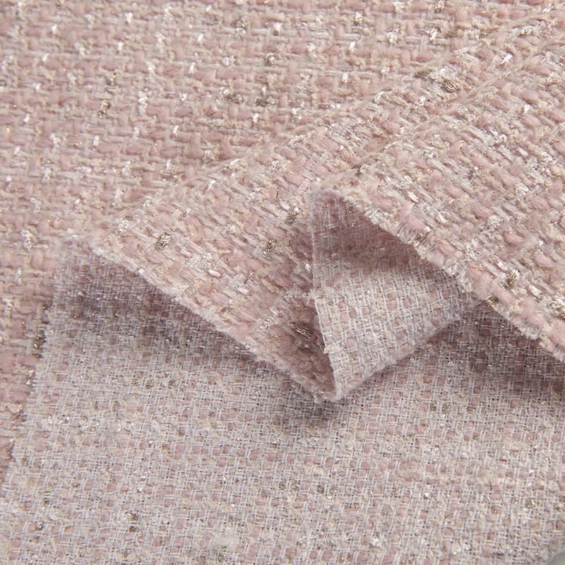 Beige Color and Gold Wire Yarn - Sewing Tweed incelemesi ve fiyatı