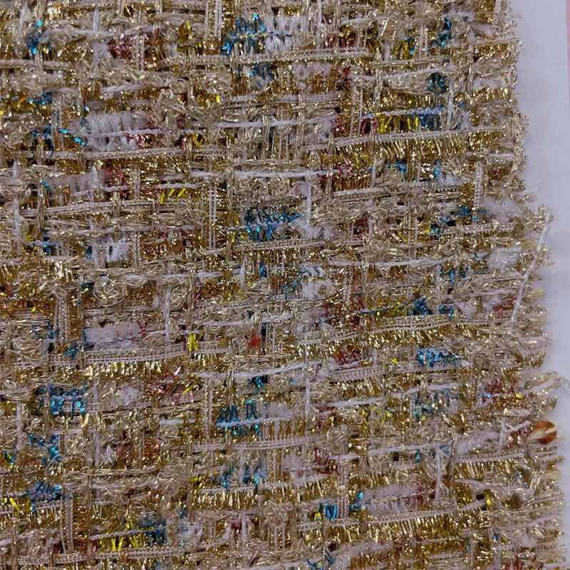 Gold Wire and Sequin Yarn-Dyed - Sewing Tweed incelemesi ve fiyatı