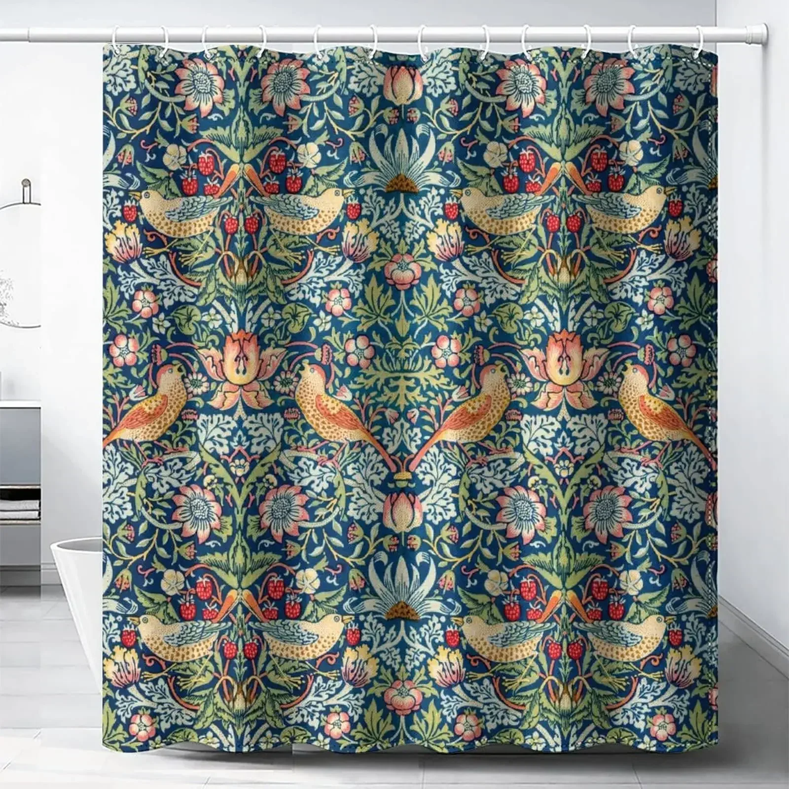 William Morris Shower Curtain, - Fabric Weight Set incelemesi ve fiyatı