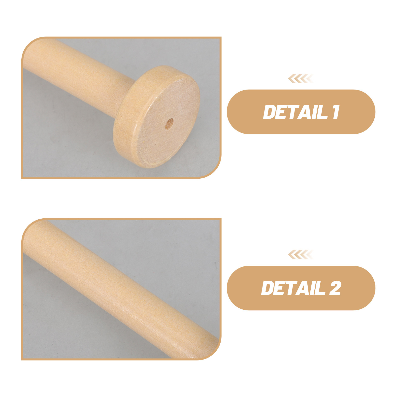 5Pcs Wood Spools Vintage Style - Thread Bobbins Empty incelemesi ve fiyatı