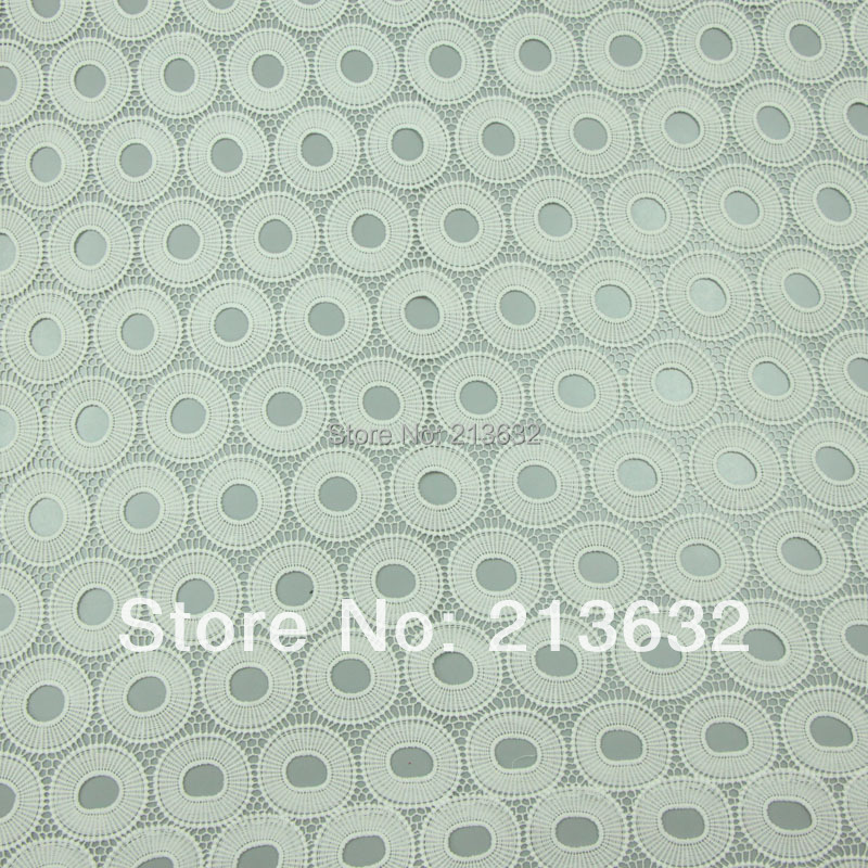 High-End White Fabrics Embroid - Sewing Eyelet Fabric incelemesi ve fiyatı