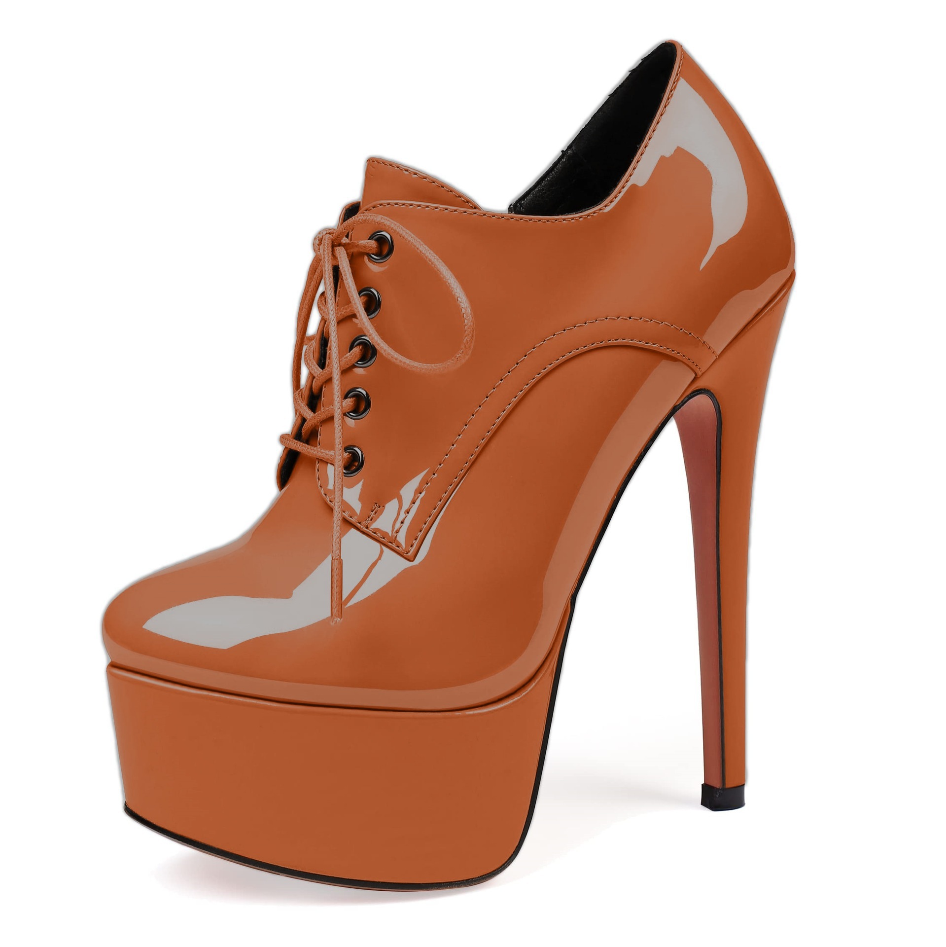 2025 Women's High Heel Platfor - Sewing Front Zipper incelemesi ve fiyatı